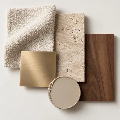 Tablero de estilo Contemporáneo cálido